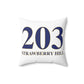 203 Strawberry Hill Spun Polyester Square Pillow