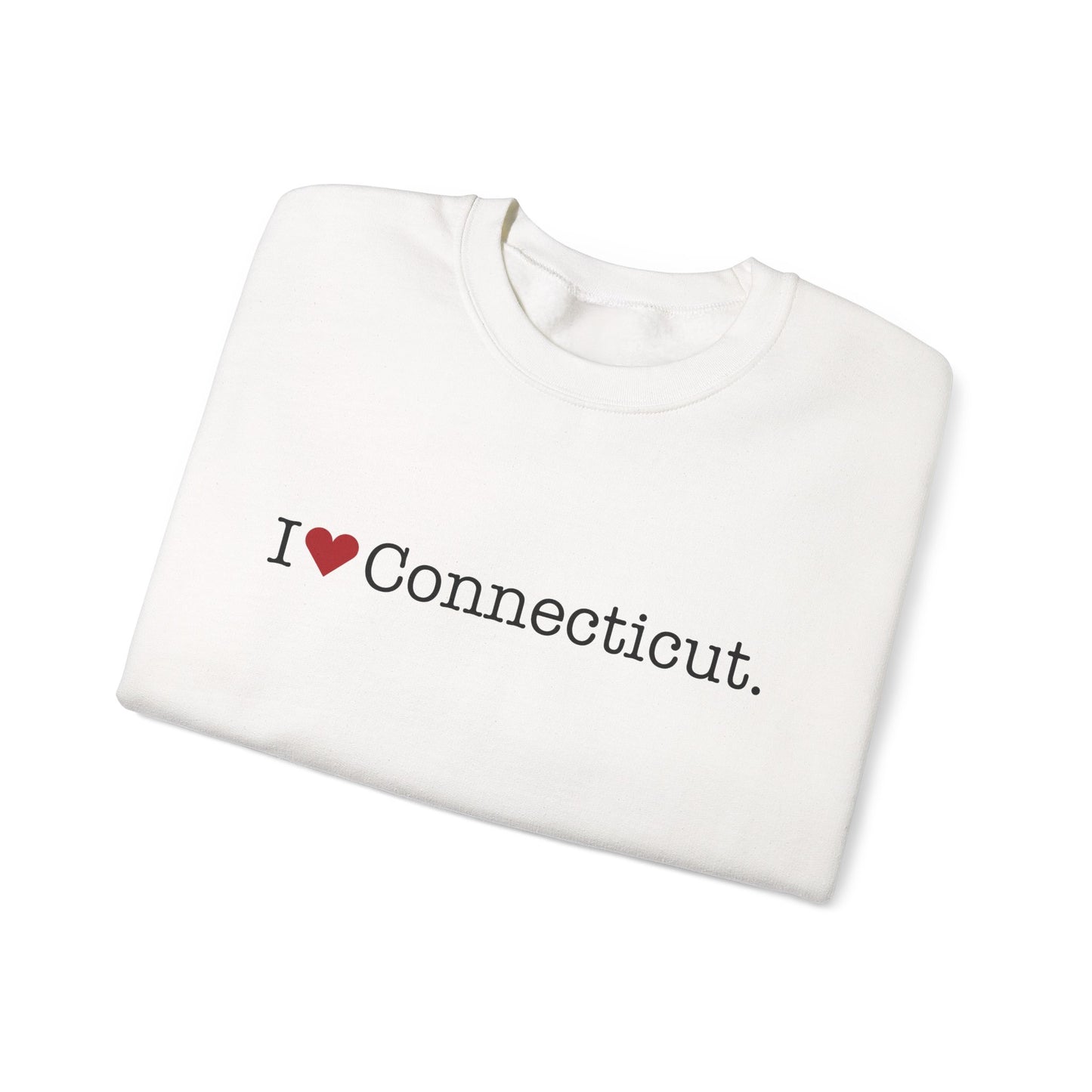 I Heart Connecticut. Unisex Heavy Blend™ Crewneck Sweatshirt