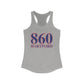 860 Hartford Red White & Blue Women's Ideal Racerback Tank Top