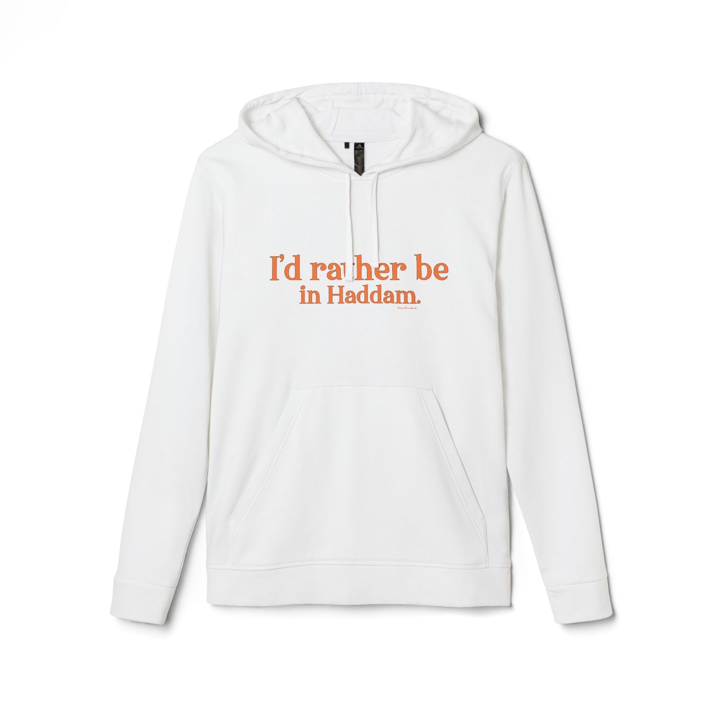 I'd rather be in Haddam. adidas® Unisex Fleece Hoodie