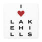 Lake Hills Vision Matte Canvas, Stretched, 1.25"