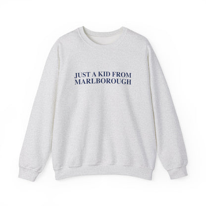 Just a kid from Marlborough Unisex Heavy Blend™ Crewneck Sweatshirt