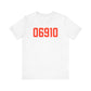 06910 Stamford Connecticut Zip Code Unisex Jersey Short Sleeve T-Shirt