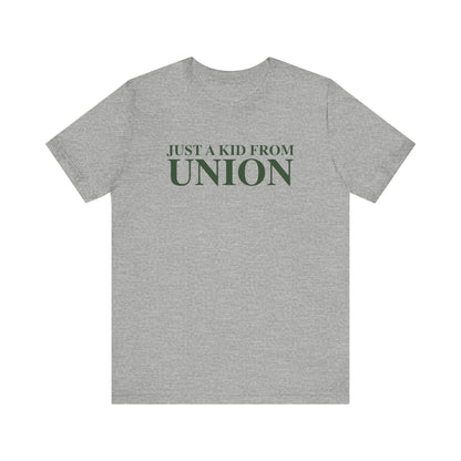 Just a kid from Union Unisex Jersey Short Sleeve T-Shirt