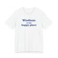 Windham is My Happy Place Unisex Jersey Short Sleeve T-Shirt