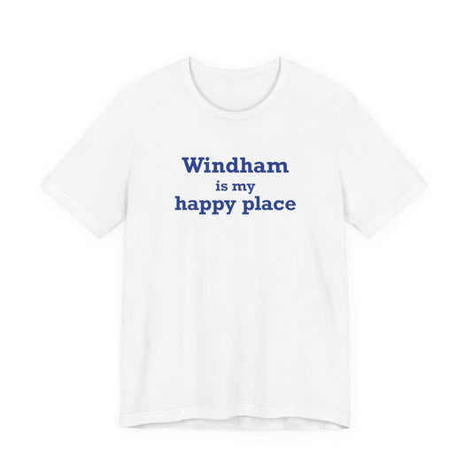 Windham is My Happy Place Unisex Jersey Short Sleeve T-Shirt
