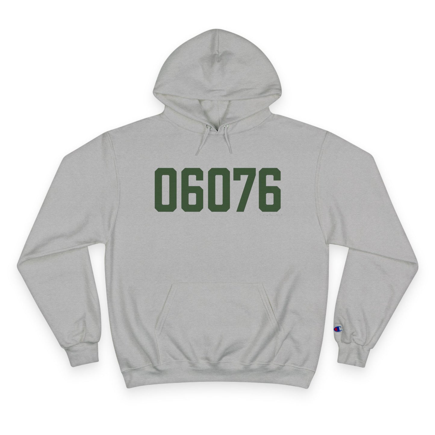 06076 Union Connecticut Zip Code Champion Hoodie