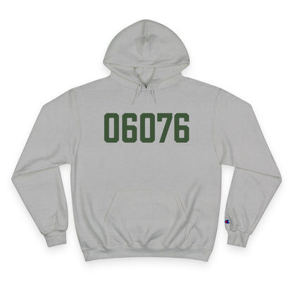 06076 Union Connecticut Zip Code Champion Hoodie