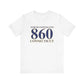 North Stonington 860 Connecticut Unisex Jersey Short Sleeve T-Shirt