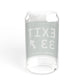 Vintage Exit 33 Merritt Parkway Sign Sipper Glass, 16oz