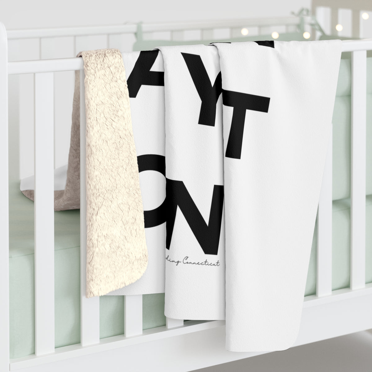 Rowayton Vision Sherpa Fleece Blanket