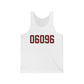 06096 Windsor Locks Connecticut Zip Code Unisex Jersey Tank Top
