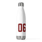06331 Canterbury Connecticut Zip Code 20oz Insulated Bottle