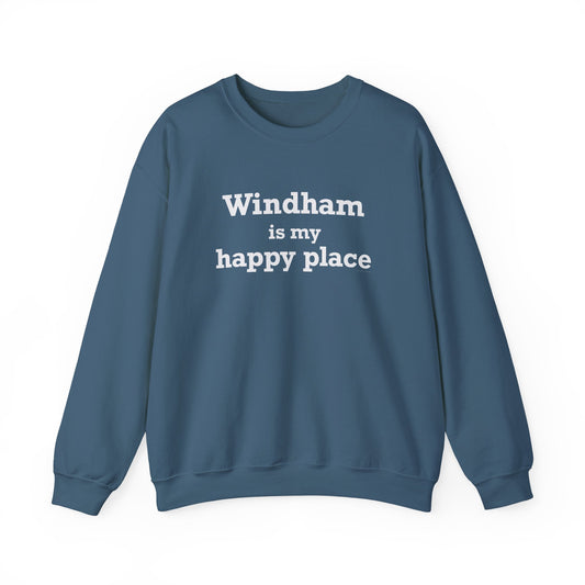 Windham is My Happy Place Unisex Heavy Blend™ Crewneck Sweatshirt