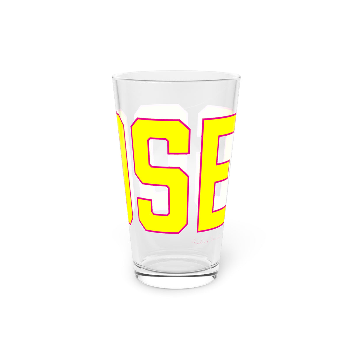 Goose Zip Code Pint Glass, 16oz