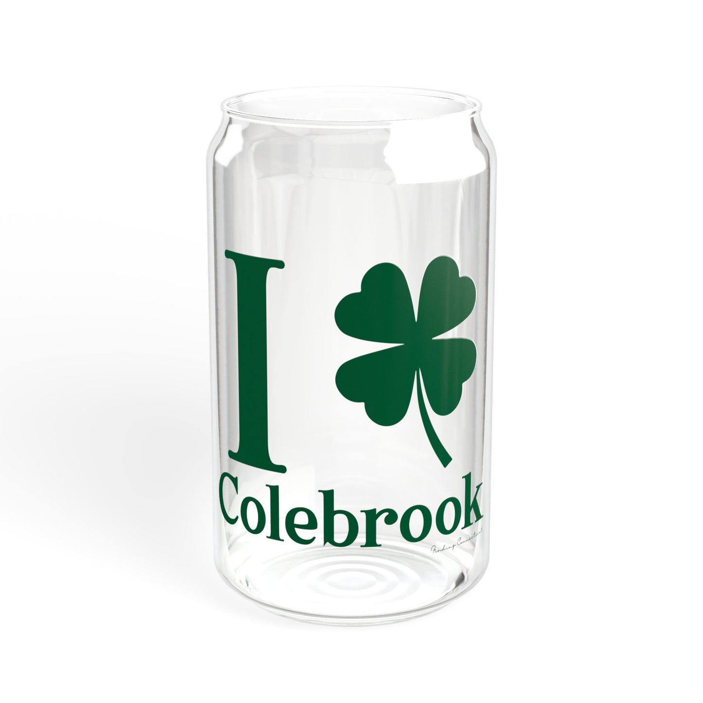 I Clover Colebrook Sipper Glass, 16oz