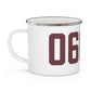 06053 New Britain Connecticut Zip Code Enamel Camping Mug