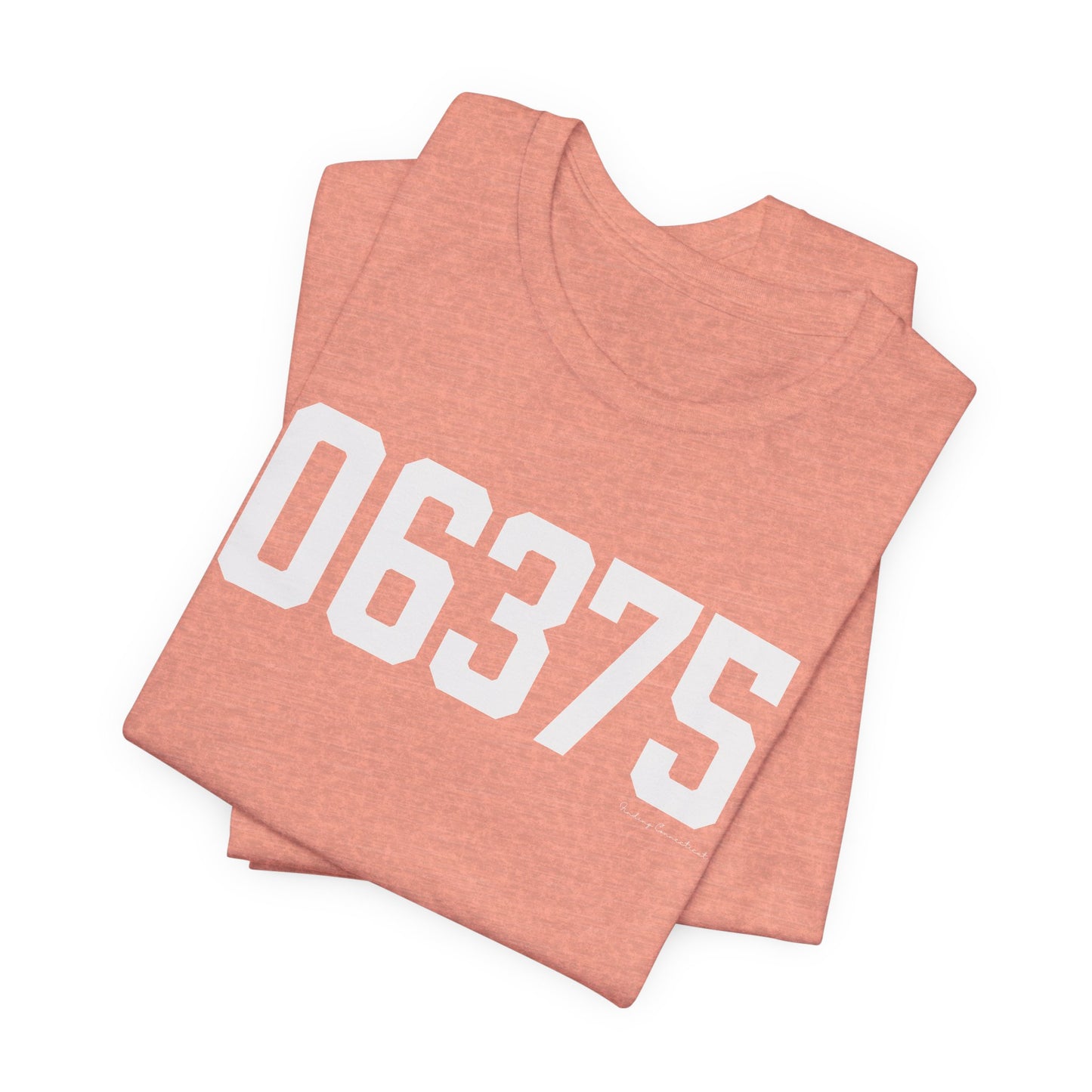 06375 - New London Connecticut Zip Code - Unisex Jersey Short Sleeve Tee