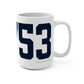 06753 Cornwall Connecticut Zip Code Mug 15oz