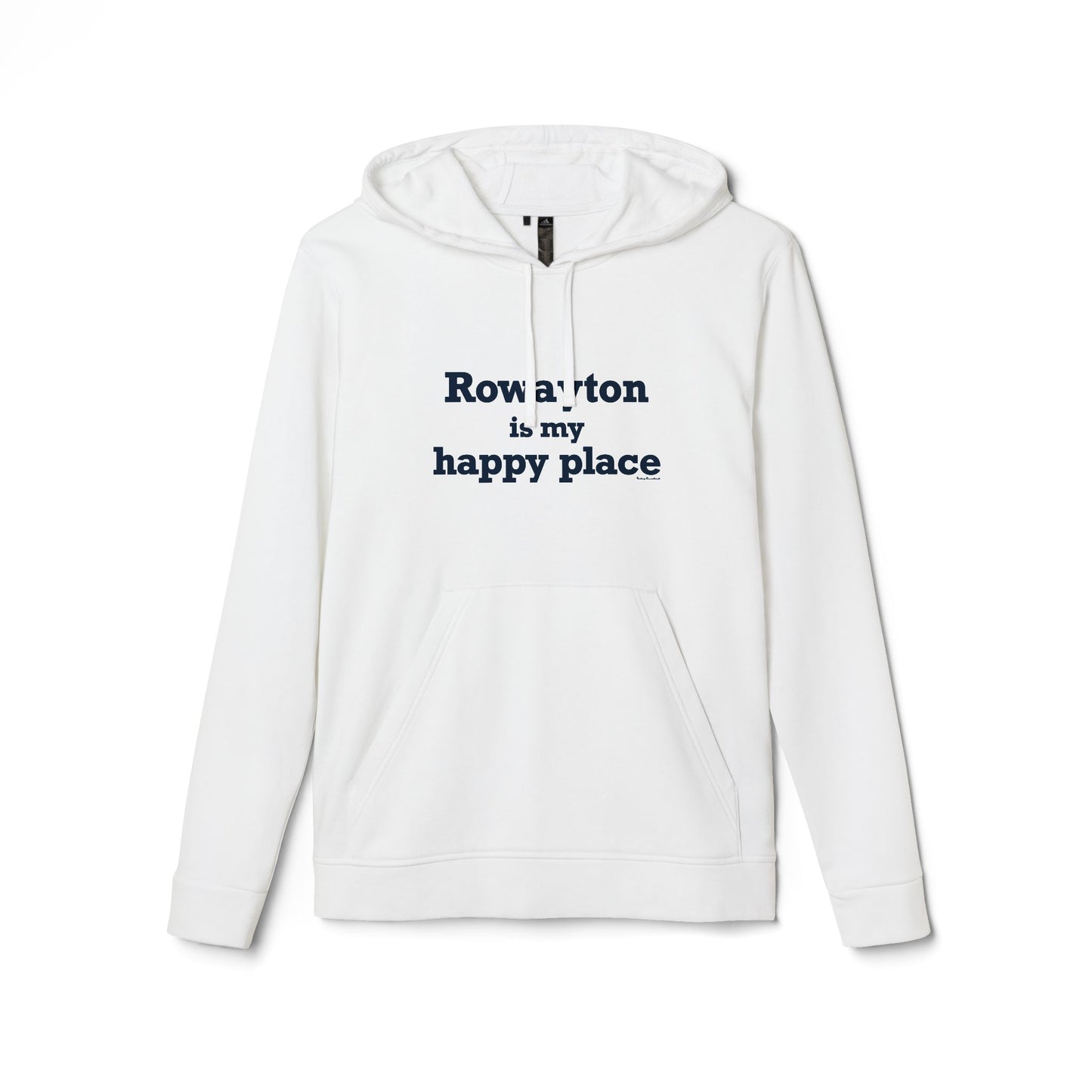 Rowayton is My Happy Place adidas Unisex Fleece Hoodie
