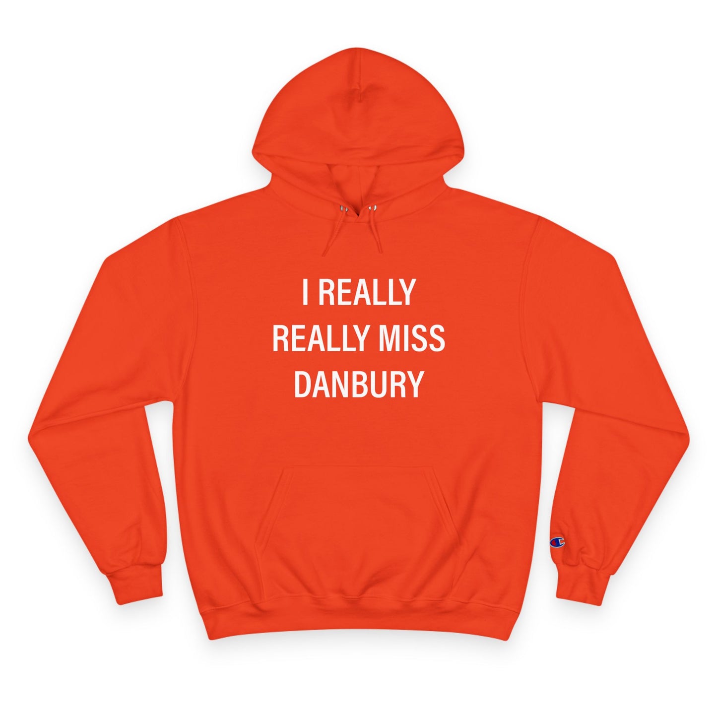 I Really Really Miss Danbury Champion Hoodie