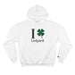 I Clover Ledyard  Champion Hoodie