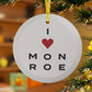 Monroe Vision Glass Ornaments