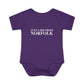 Just a kid from Norfolk Infant Baby Rib Bodysuit