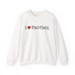 I Heart Fairfield. Unisex Heavy Blend™ Crewneck Sweatshirt