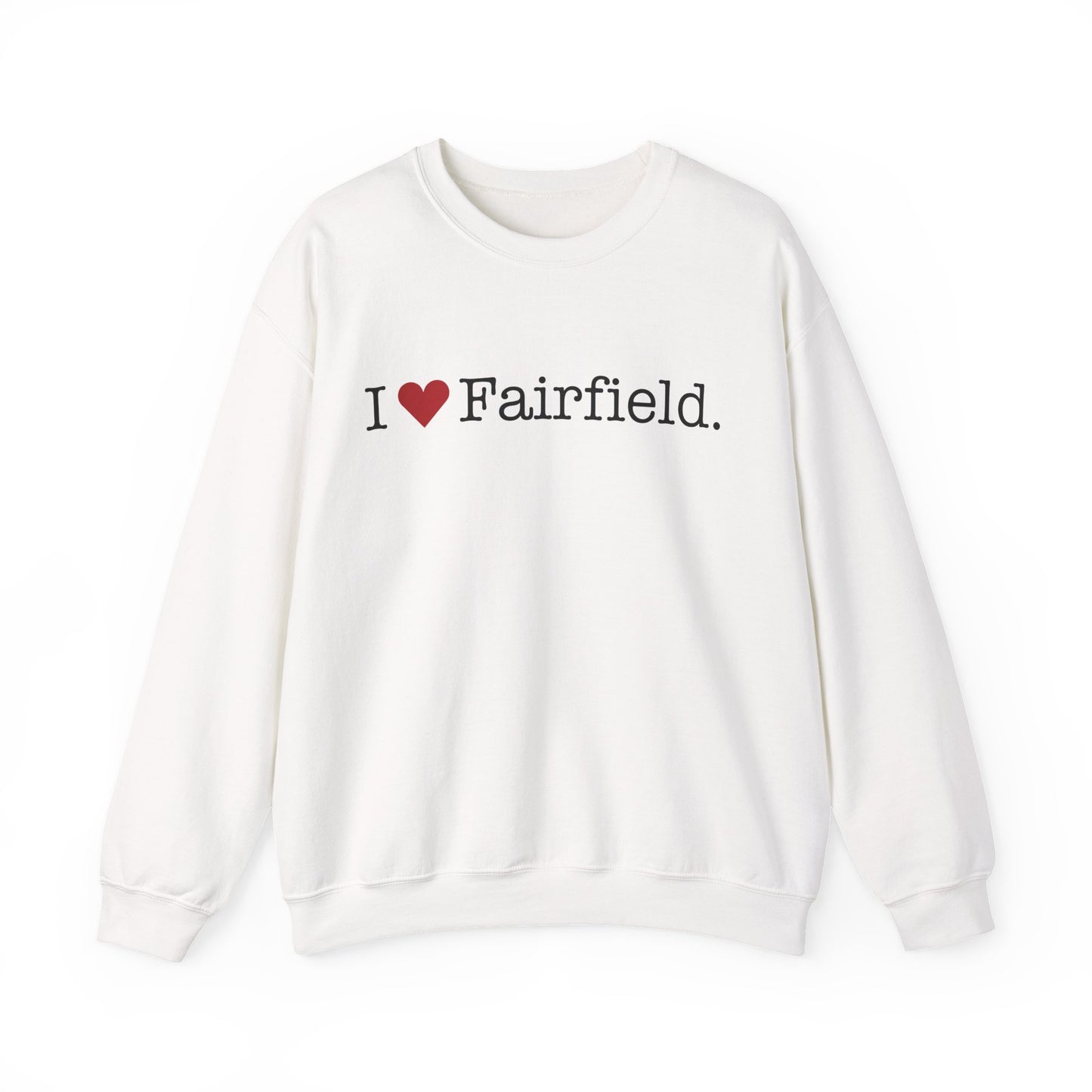 I Heart Fairfield. Unisex Heavy Blend™ Crewneck Sweatshirt