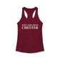 Just a kid from Chester Women's Ideal Racerback Tank Top