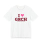 I Heart GRCH Unisex Jersey Short Sleeve T-Shirt