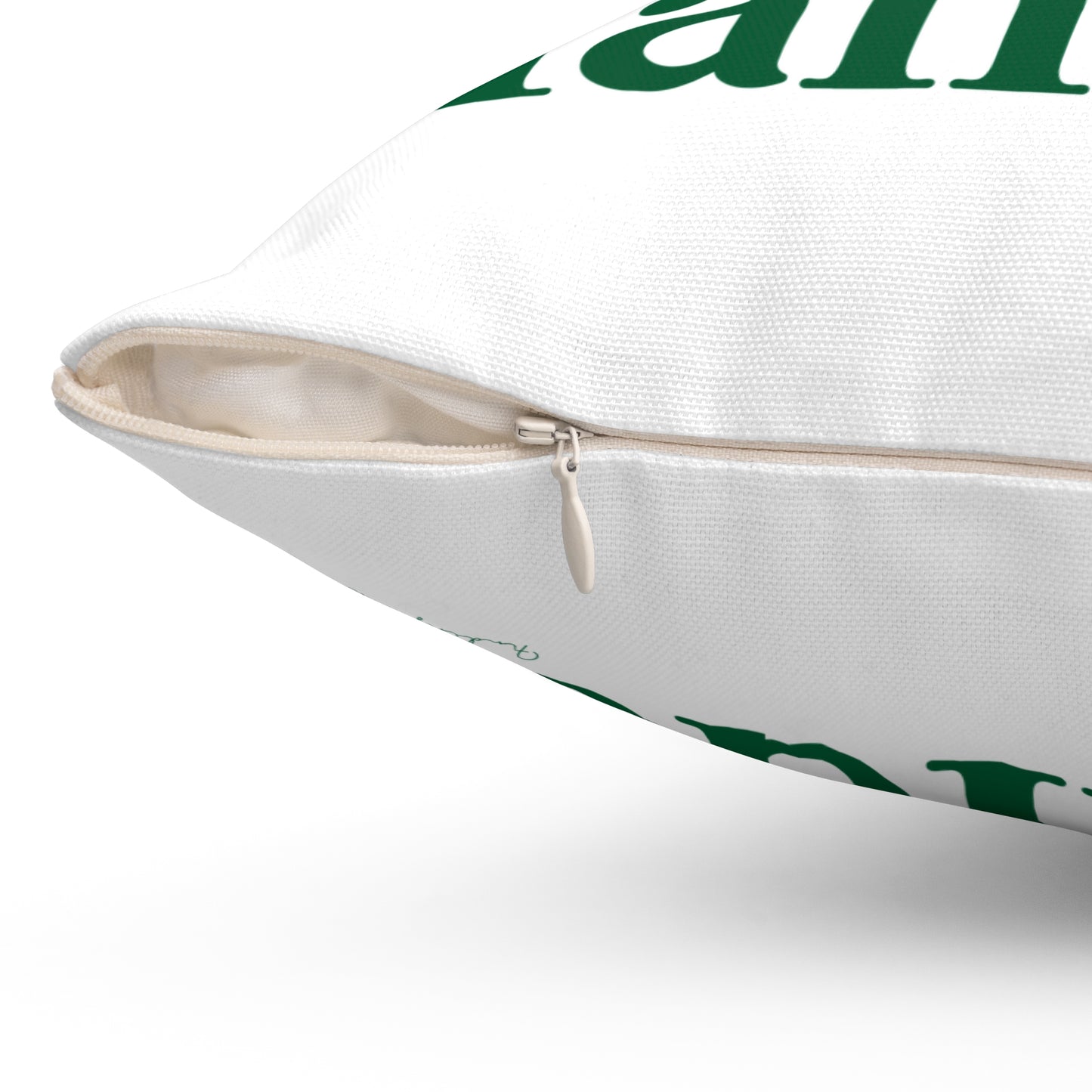 I Clover Hamden Spun Polyester Square Pillow