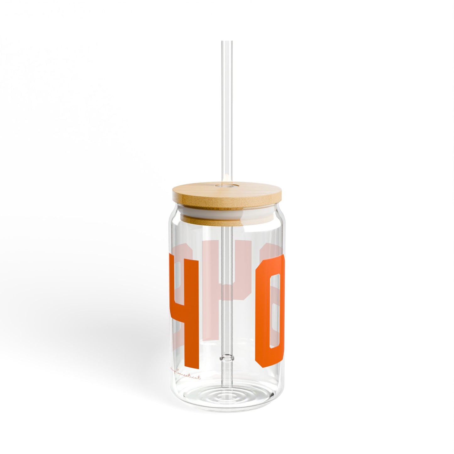 06484 Shelton Connecticut Zip Code Sipper Glass, 16oz