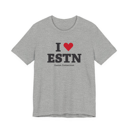 I Heart ESTN Unisex Jersey Short Sleeve T-Shirt