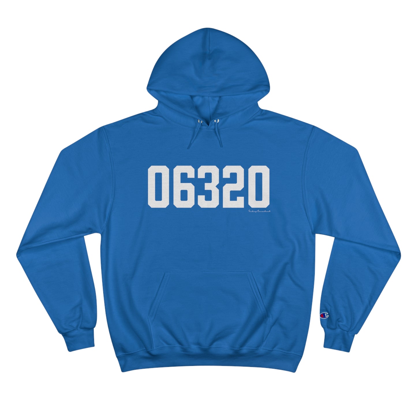 06320 - New London Connecticut Zip Code Champion Hoodie