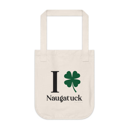 I Clover Naugatuck Organic Canvas Tote Bag