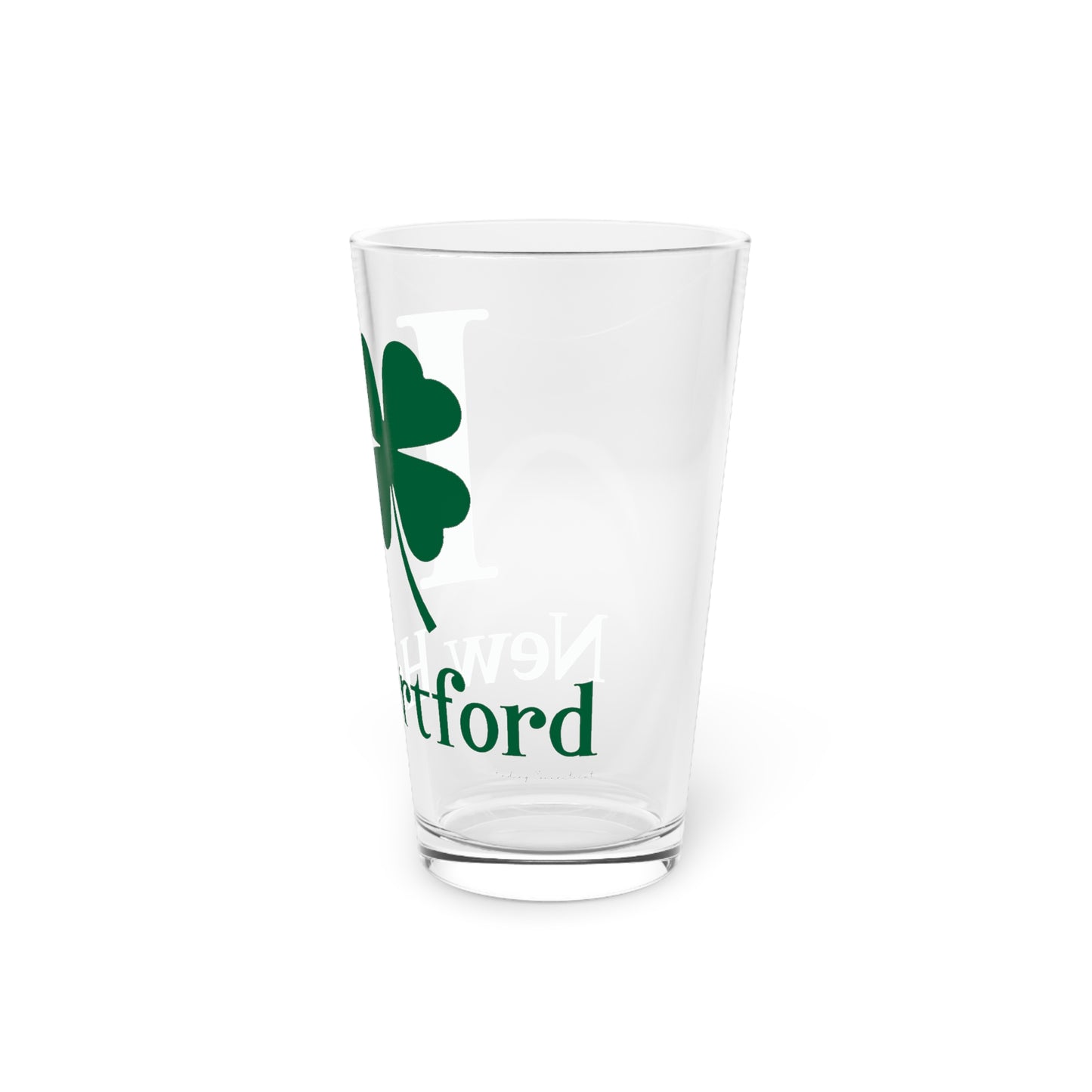 I Clover New Hartford Pint Glass, 16oz