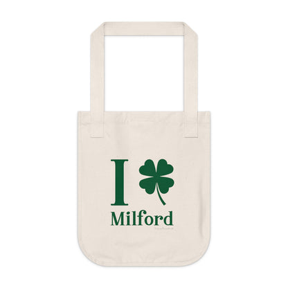 I Clover Milford Organic Canvas Tote Bag