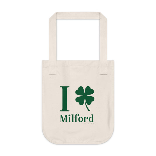 I Clover Milford Organic Canvas Tote Bag