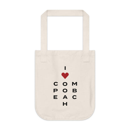 Compo Beach Vision Organic Canvas Tote Bag