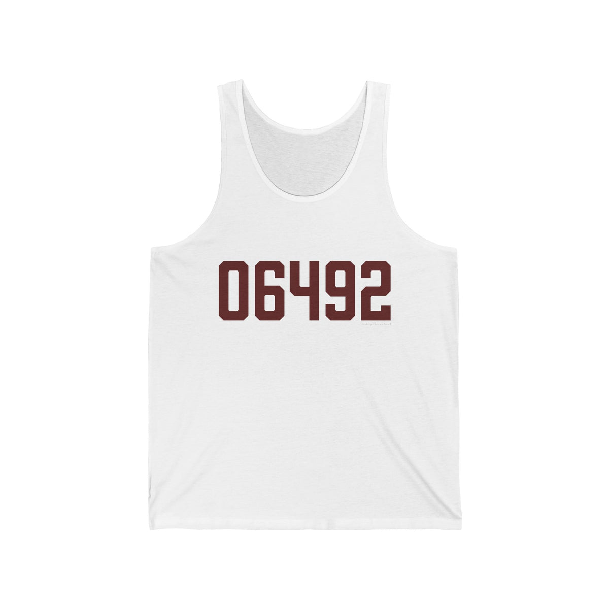 06492 Wallingford Connecticut Zip Code Unisex Jersey Tank Top