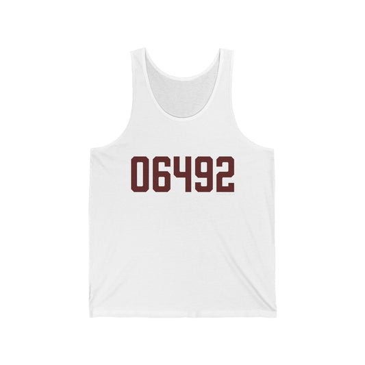 06492 Wallingford Connecticut Zip Code Unisex Jersey Tank Top