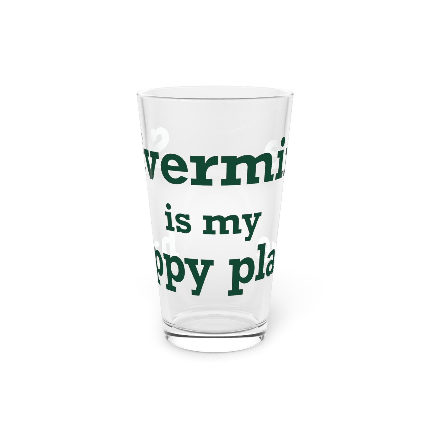 Silvermine is My Happy Place Pint Glass, 16oz