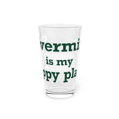 Silvermine is My Happy Place Pint Glass, 16oz