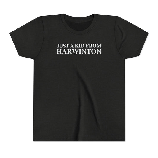 Just a kid from Harwinton Youth Short Sleeve T-Shirt
