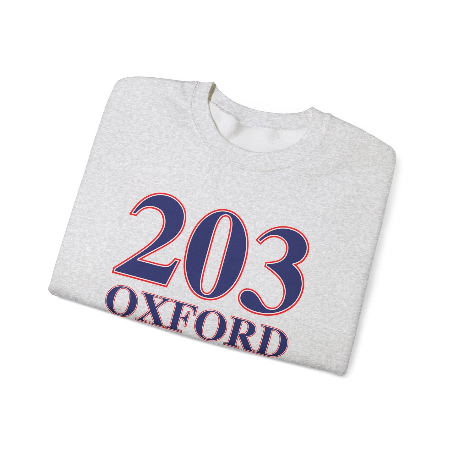 203 Oxford Red White & Blue Unisex Heavy Blend™ Crewneck Sweatshirt