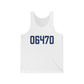 06470 Newtown Connecticut Zip Code Unisex Jersey Tank Top
