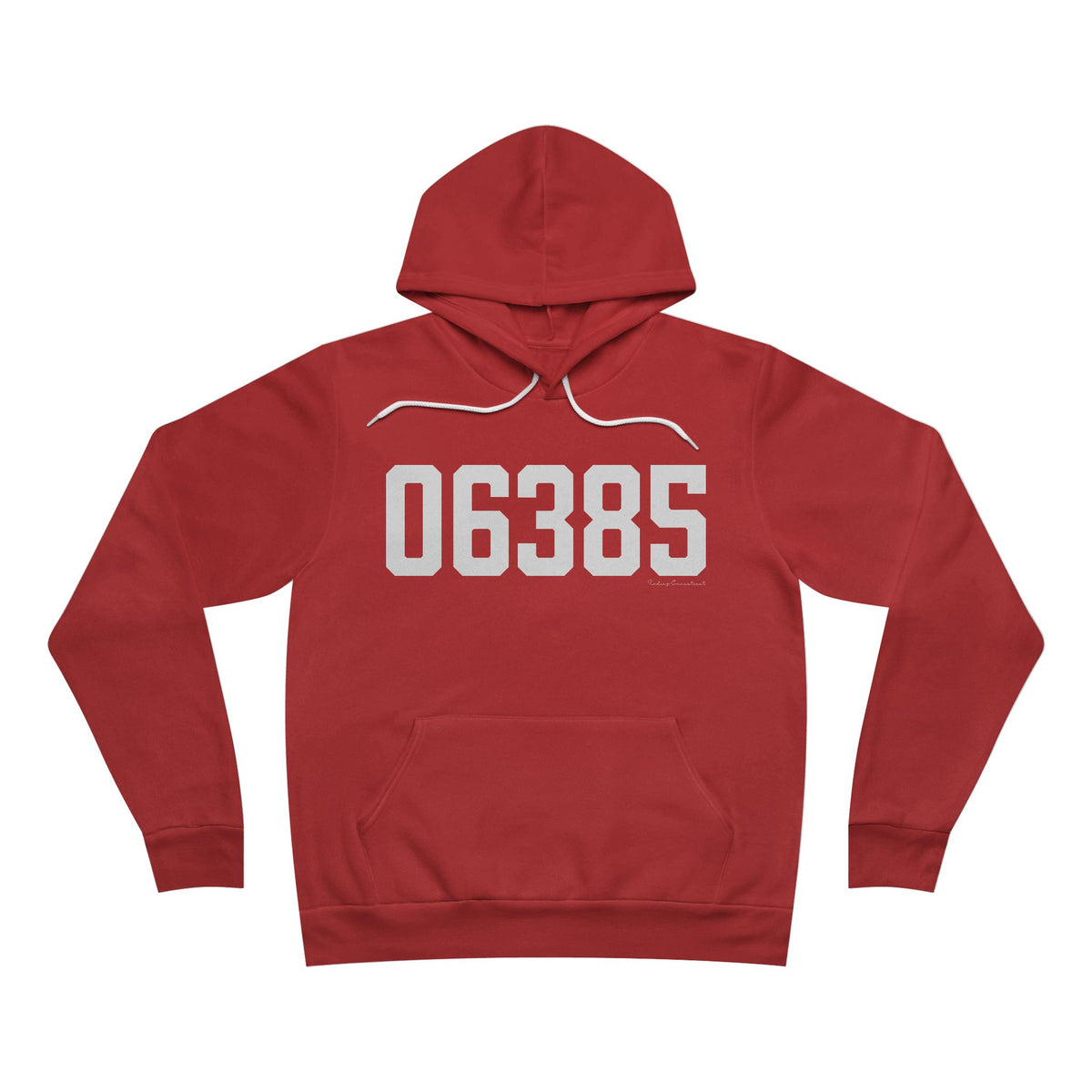 06385 Waterford CT Zip Code Unisex Sponge Fleece Pullover Hoodie