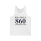 Killingly 860 Connecticut Unisex Jersey Tank Top